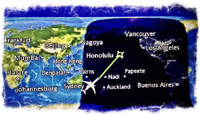 FLIGHT TO HAWAII